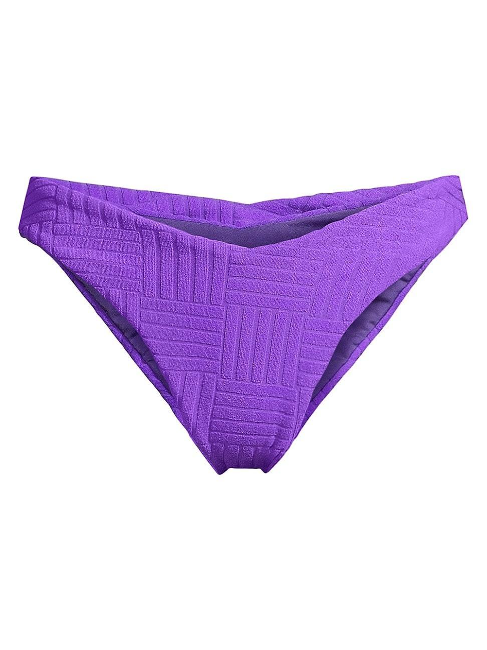 BEACH RIOT Vanessa Bikini Bottom in Purple. Product Image