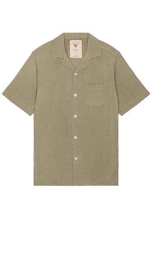 OAS Plain Shirt in Olive Product Image