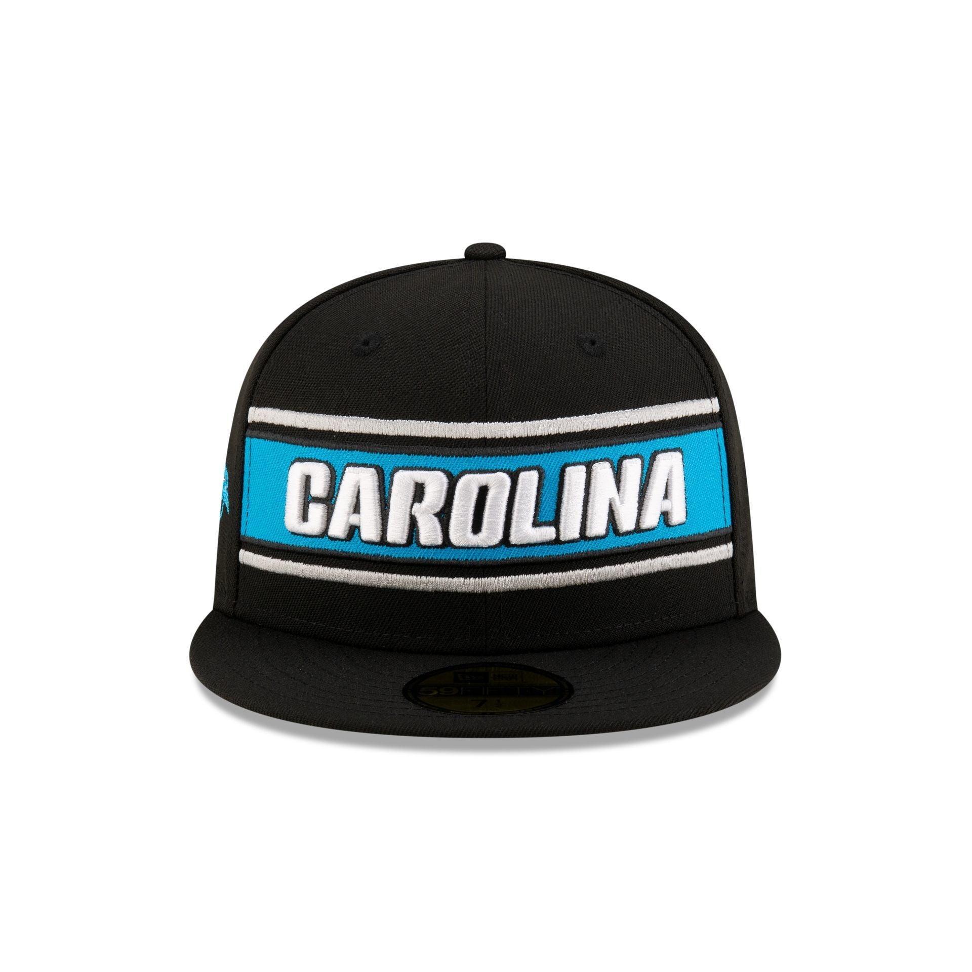 Carolina Panthers 2024 Sideline Black 59FIFTY Fitted Hat Male Product Image