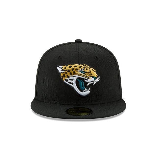 Jacksonville Jaguars Black 59FIFTY Fitted Hat Male Product Image