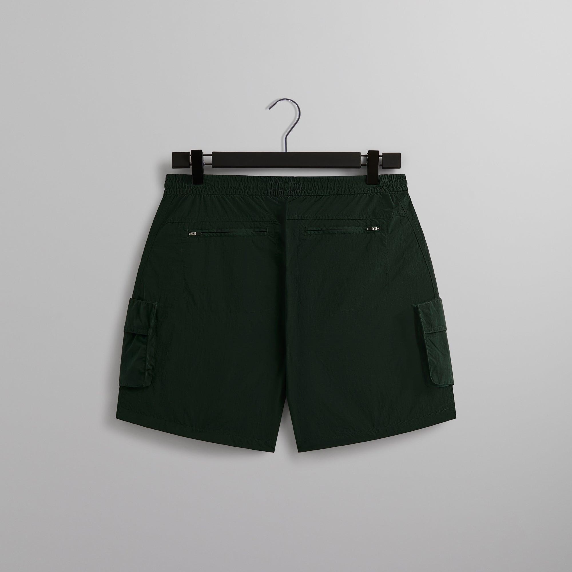 Kith Wrinkle Nylon Evan Cargo Short - Stadium Male Product Image