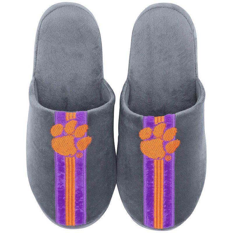 Mens ZooZatz Clemson Tigers Slippers Product Image