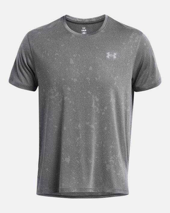 Men's UA Launch Splatter Short Sleeve Product Image