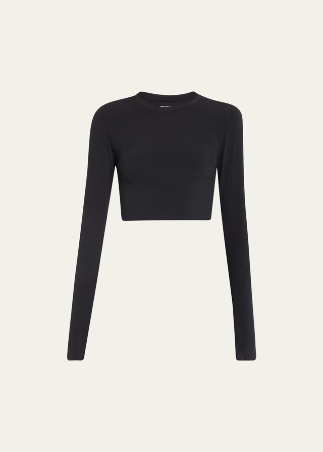 Airweight Long-Sleeve Crop Top Product Image