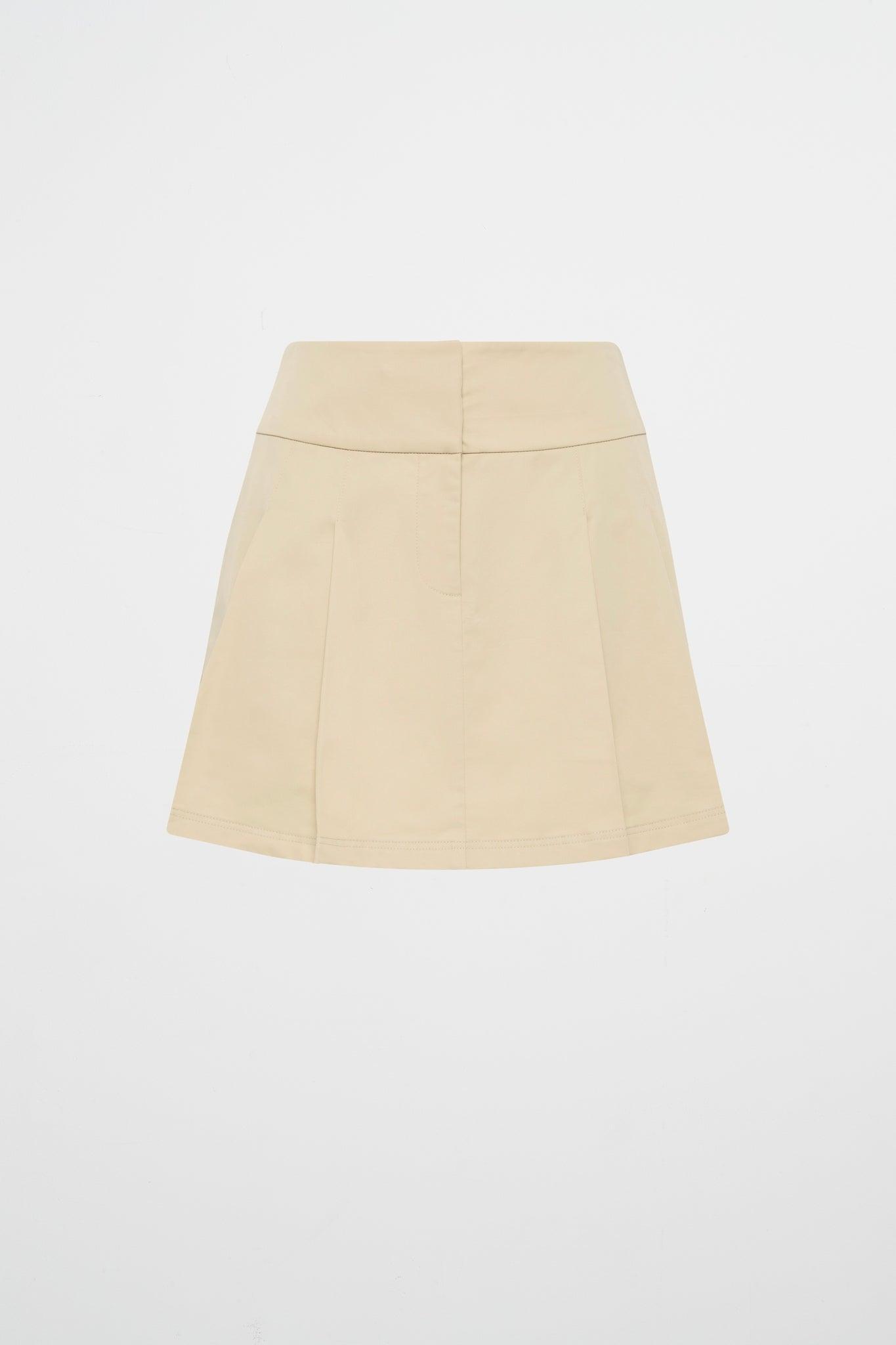 Pleated Mini Skirt 648 Product Image