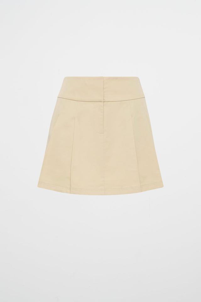 Pleated Mini Skirt 648 Product Image