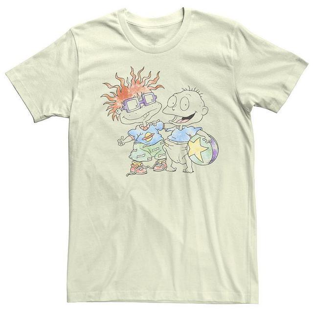 Mens Rugrats Tommy Chuckie Watercolor Tee Product Image