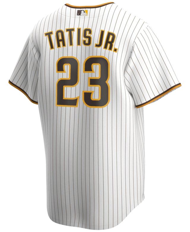 Nike Mens Fernando Tatis Jr. San Diego Padres Official Player Replica Jersey - White Product Image