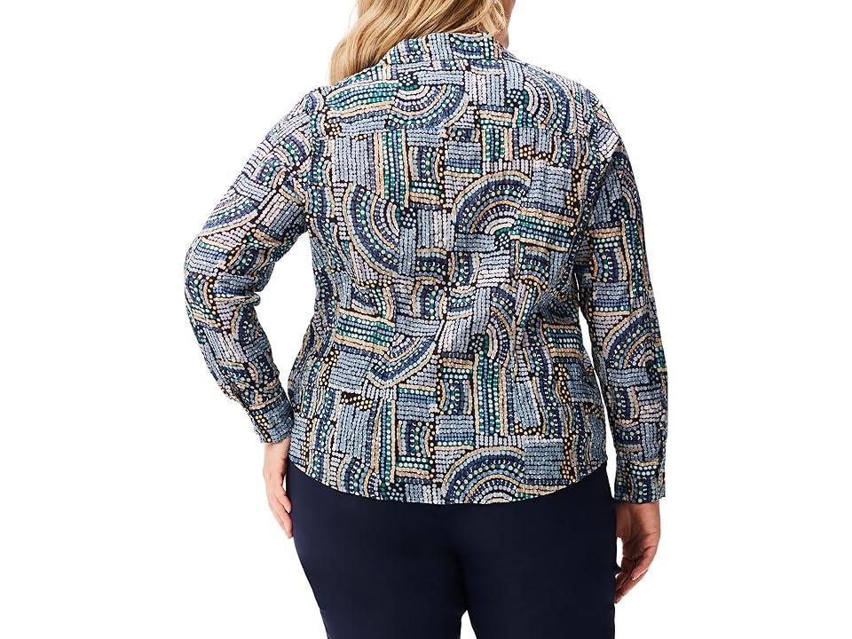 NIC+ZOE Mosaic Mix Shirt Product Image