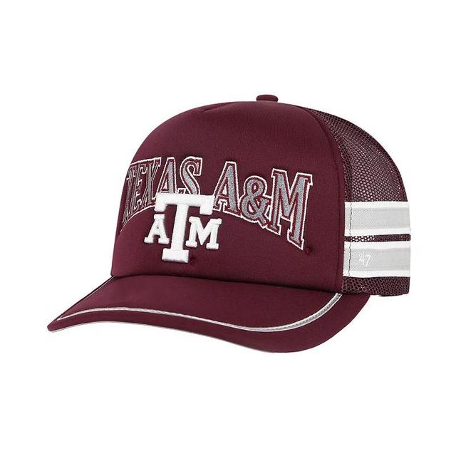 Mens 47 Maroon Texas A&M Aggies Sideband Trucker Adjustable Hat Product Image