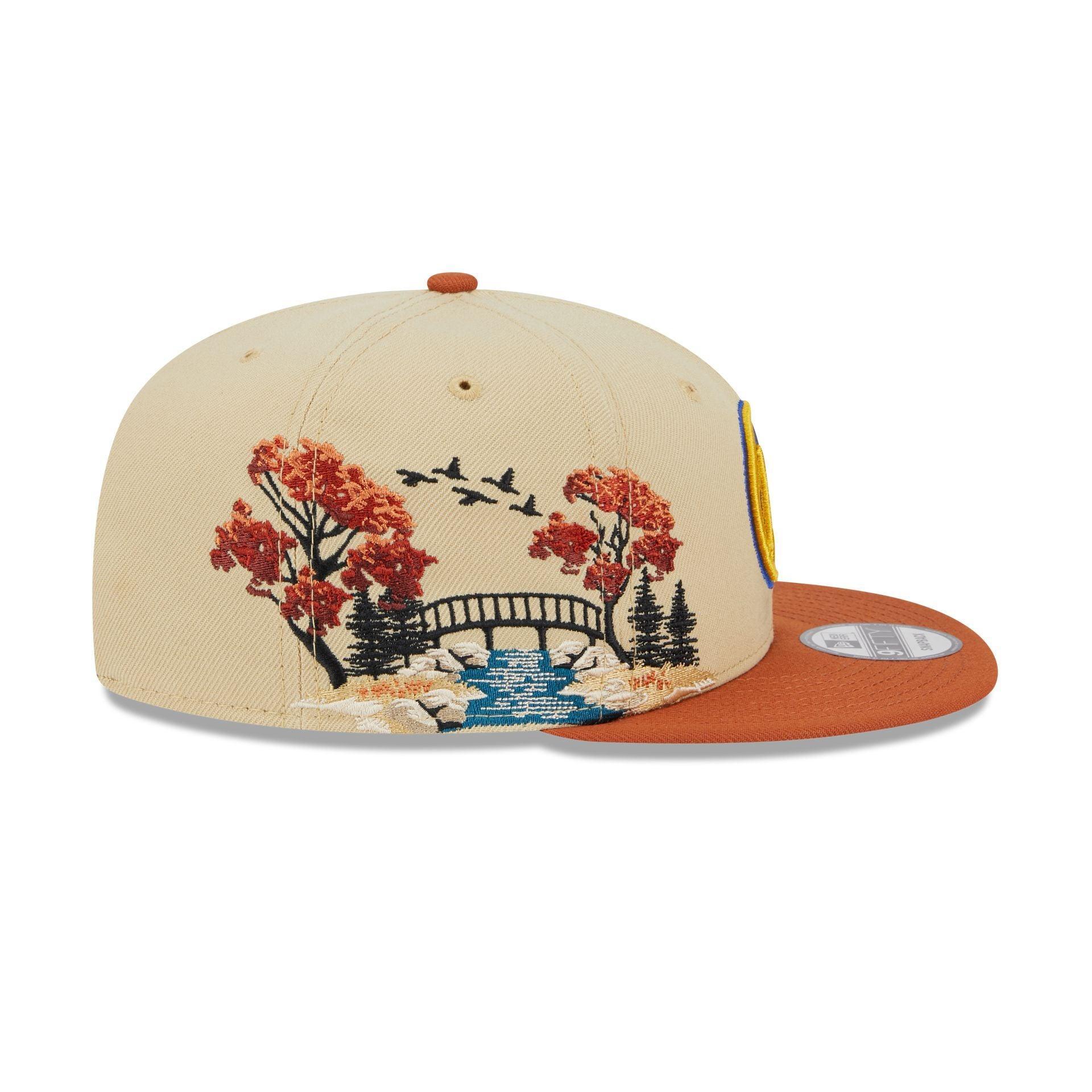 Golden State Warriors Fall Landscape 9FIFTY Snapback Hat Male Product Image