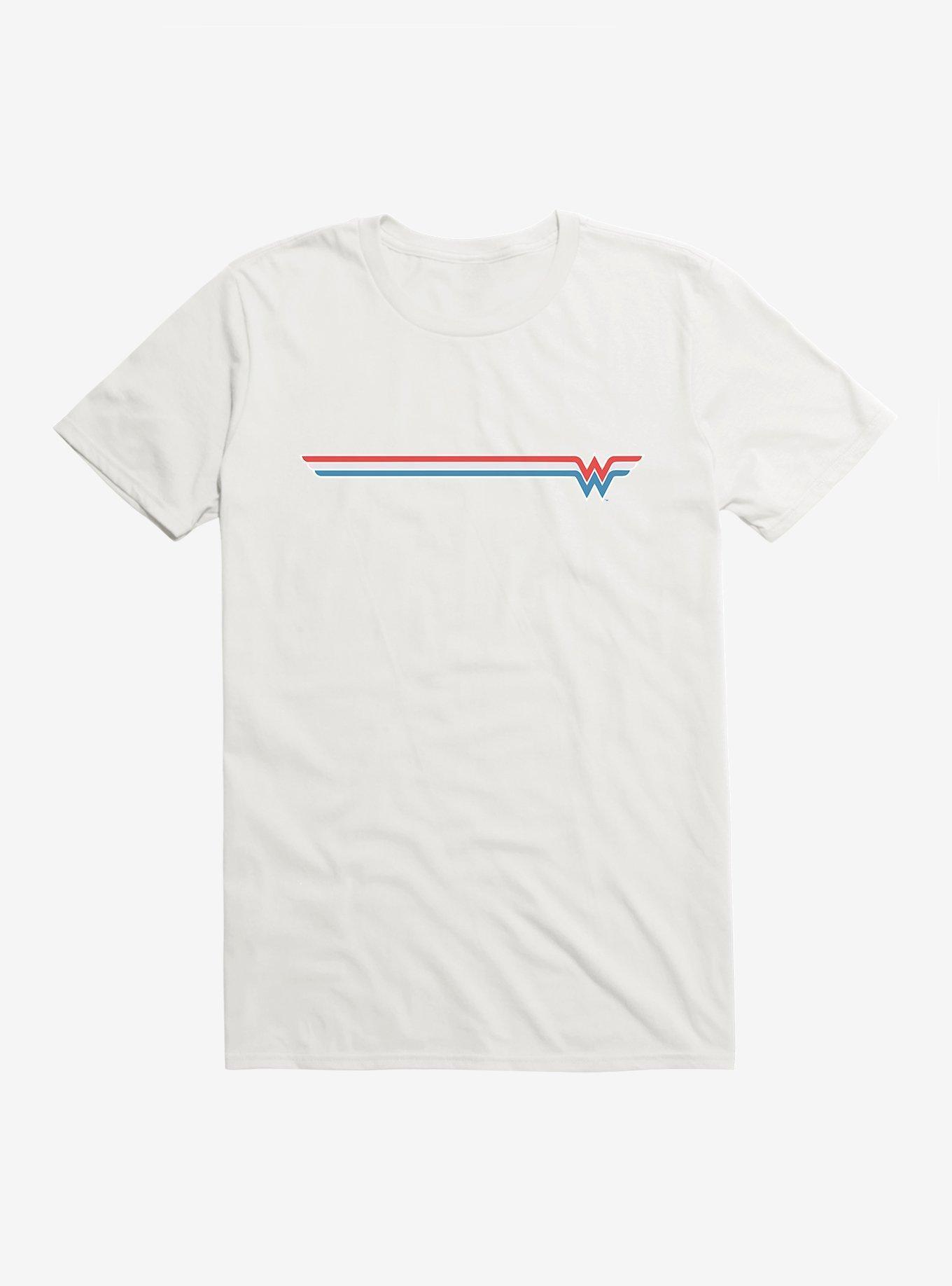 DC Comics Wonder Woman Sport Stripe T-Shirt Product Image