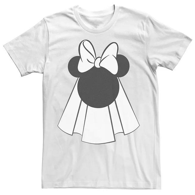 Disneys Mickey & Friends Mens Bride Veil Minnie Ears Tee Product Image