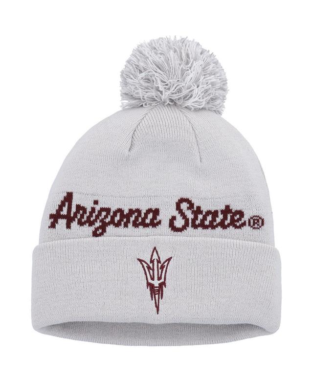 Mens adidas Arizona State Sun Devils Cuffed Knit Hat with Pom Product Image