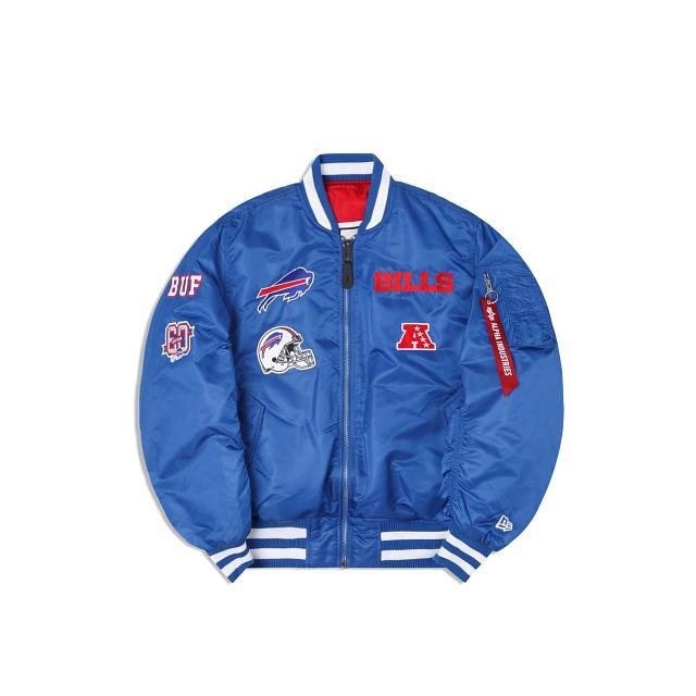 Alpha Industries X Buffalo Bills MA-1 Bomber Jacket Male Product Image