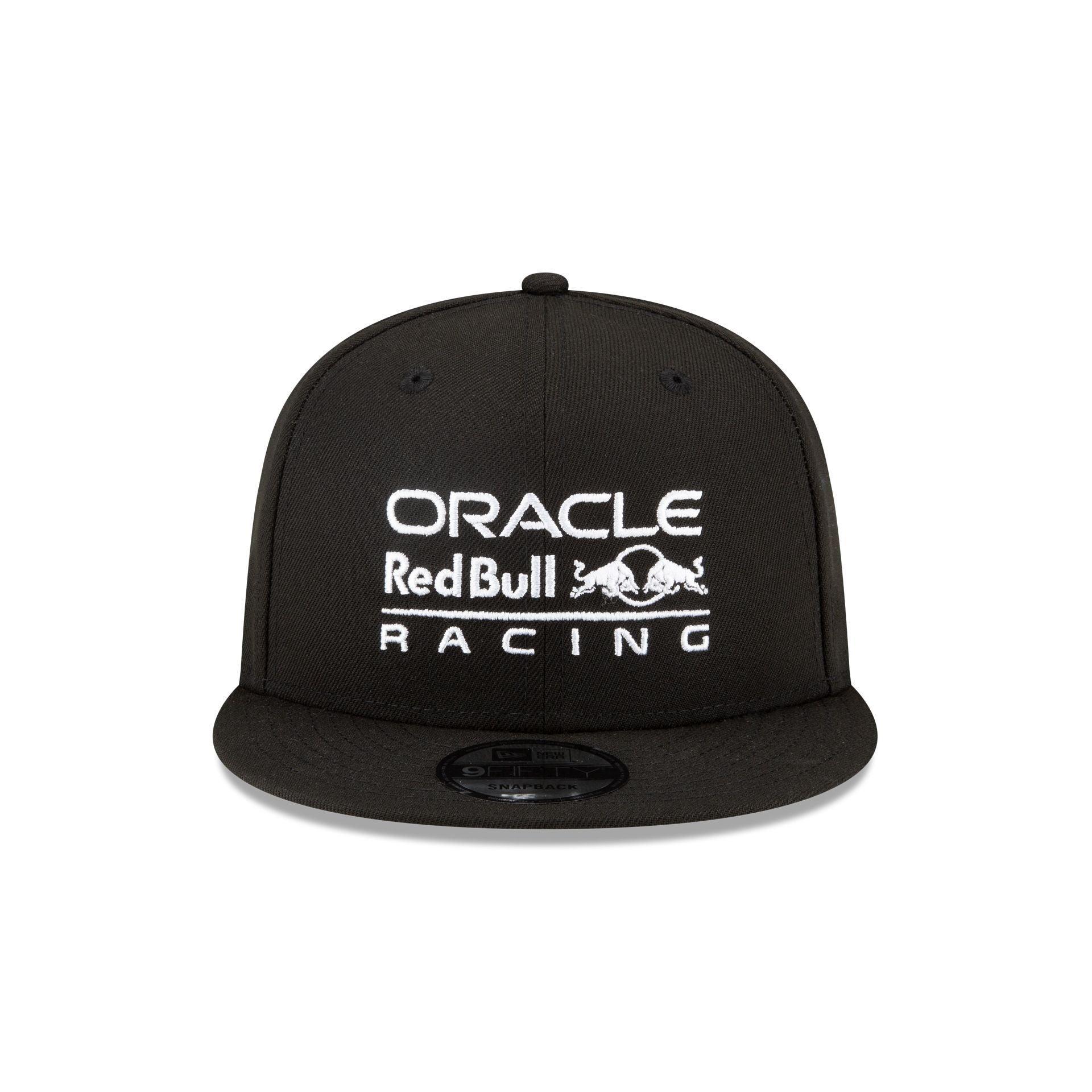 Oracle Red Bull Racing Essential White Script 9FIFTY Snapback Hat Male Product Image