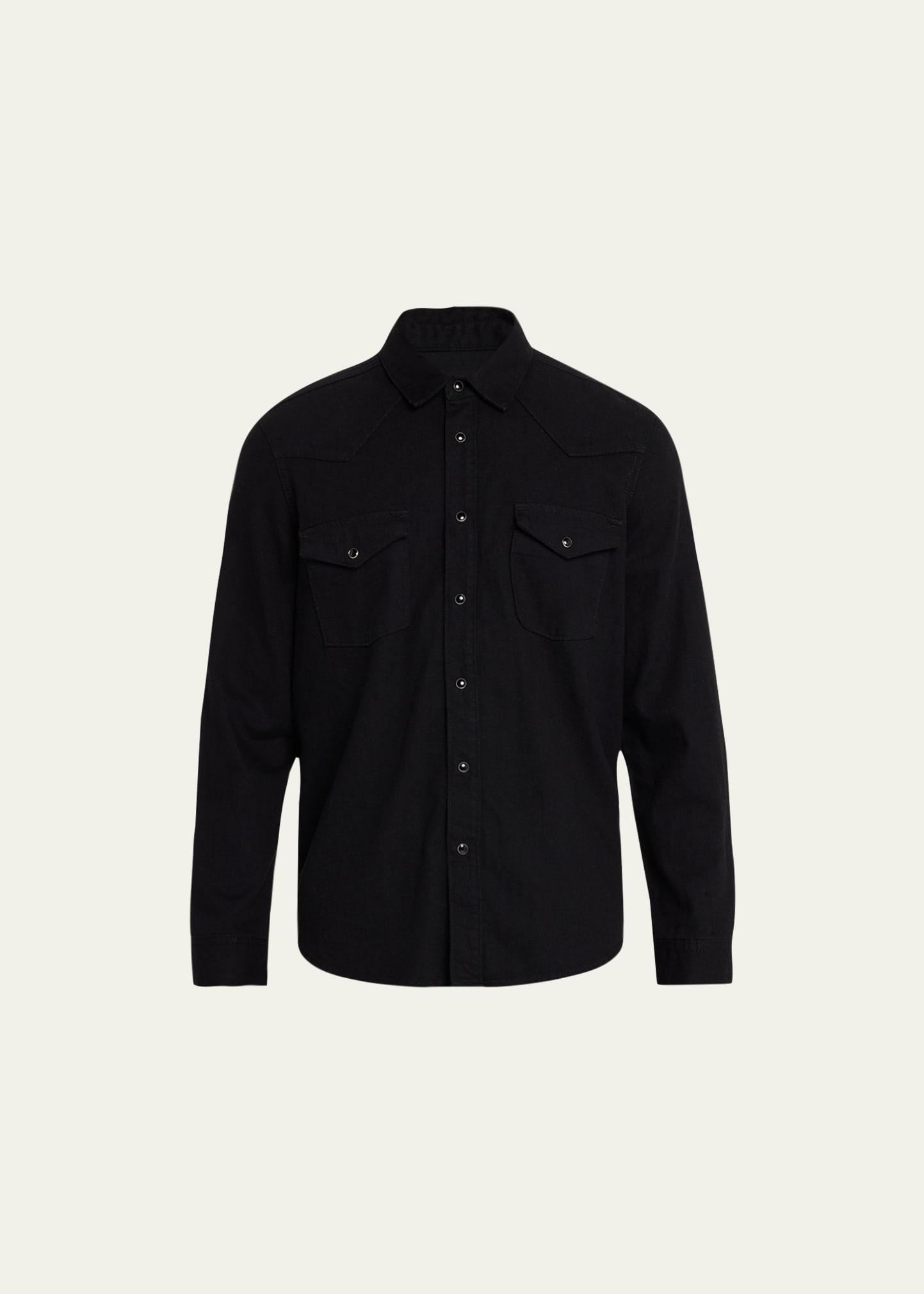 FRAME Western Denim Shirt Product Image