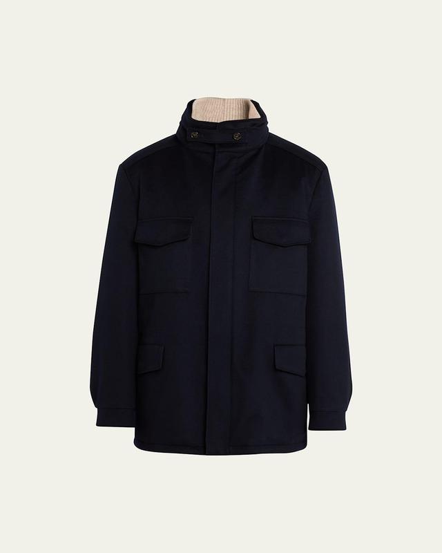 Mens Cashmere Storm System Traveller Jacket Product Image