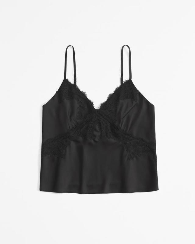 Lace and Satin Cami Product Image