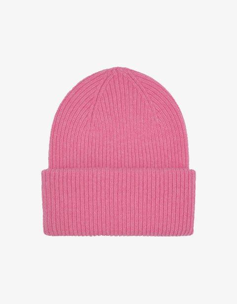 Merino Wool Hat - Bubblegum Pink Product Image