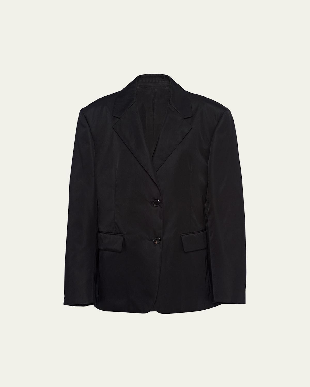 Womens Single-Breasted Re-Nylon Blazer Product Image