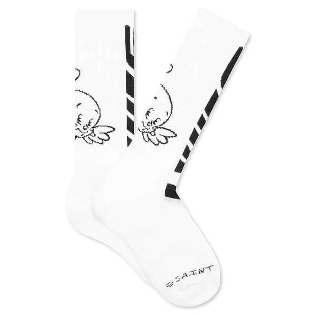 Angel Socks - White Male Product Image