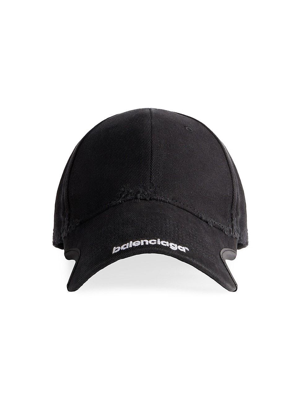 Mens Distressed Baseball Cap Product Image