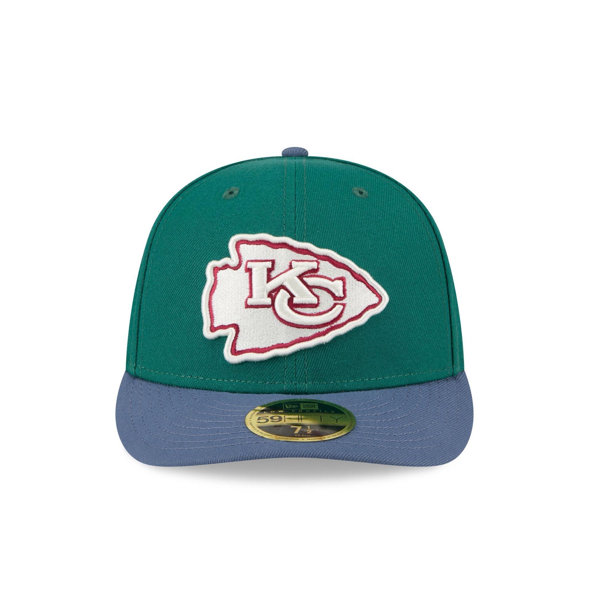 Kansas City Chiefs Green Gemstone Low Profile 59FIFTY Fitted Hat Male Product Image