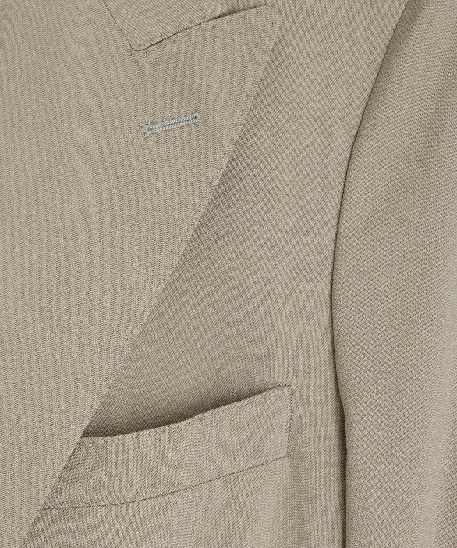 Italian Gabardine Wythe Jacket in Stone Product Image