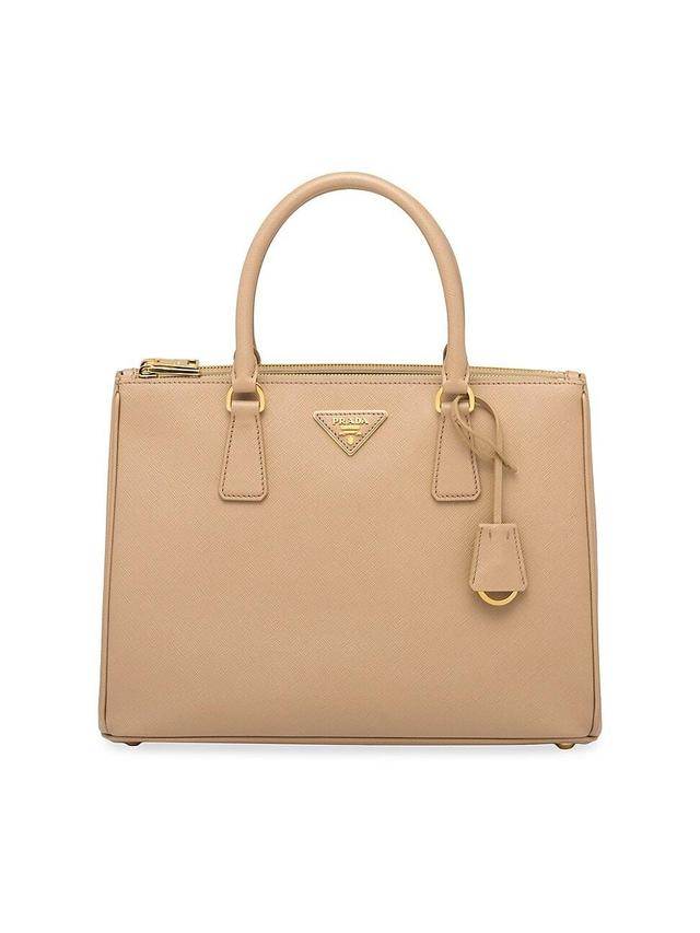 Womens Large Galleria Saffiano Leather Top Handle Bag Product Image