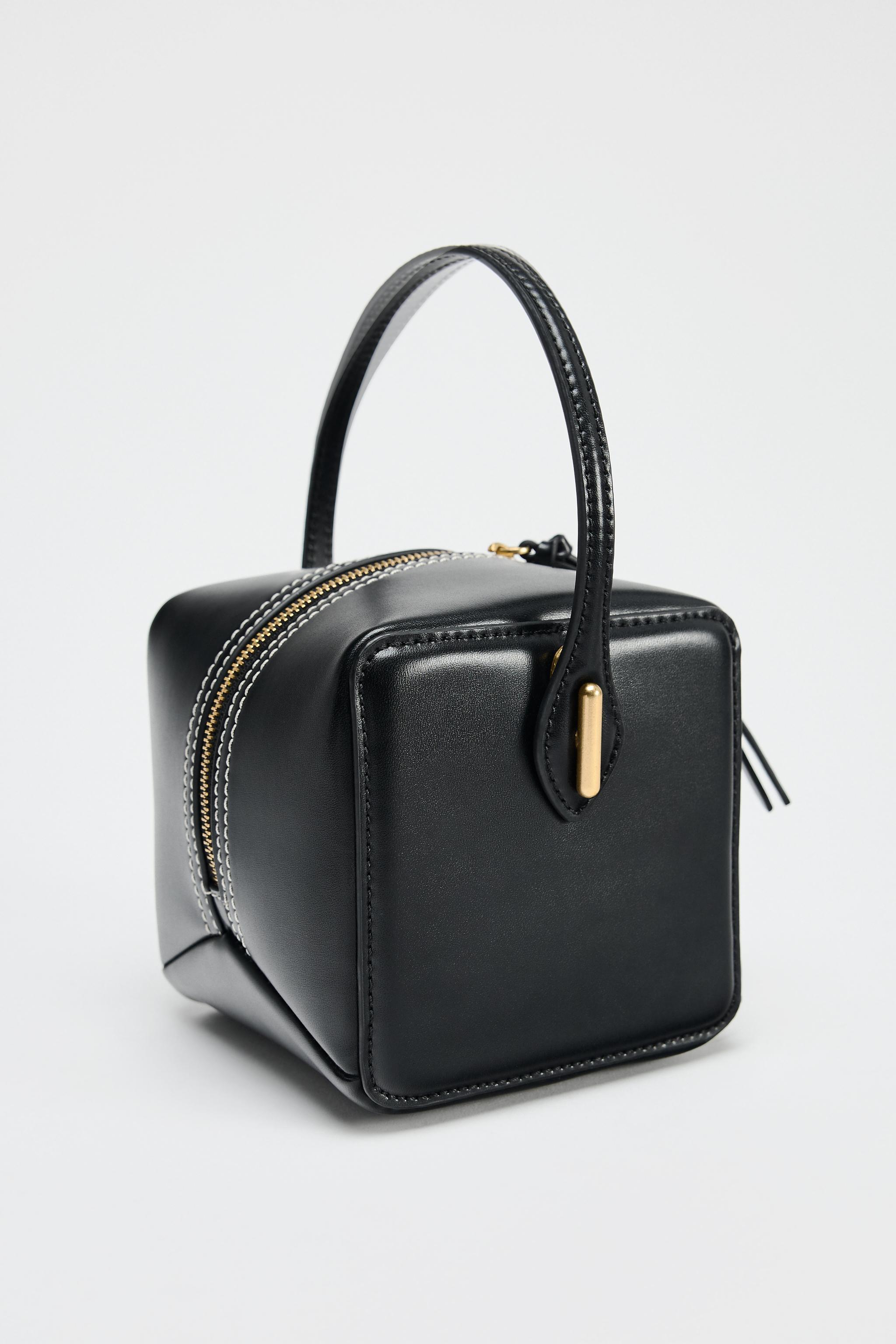 SQUARE TOPSTITCHING MINI BAG Product Image