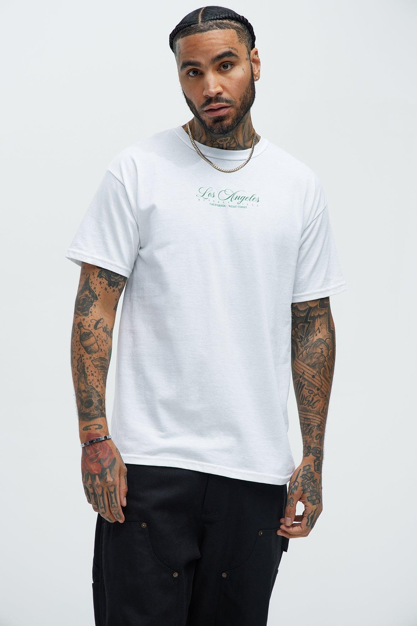 LA Tennis Club Short Sleeve Tee - White Product Image