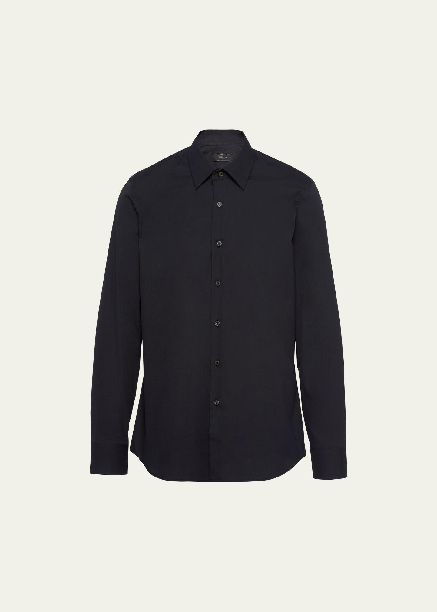 Mens Stretch Cotton Shirt Product Image