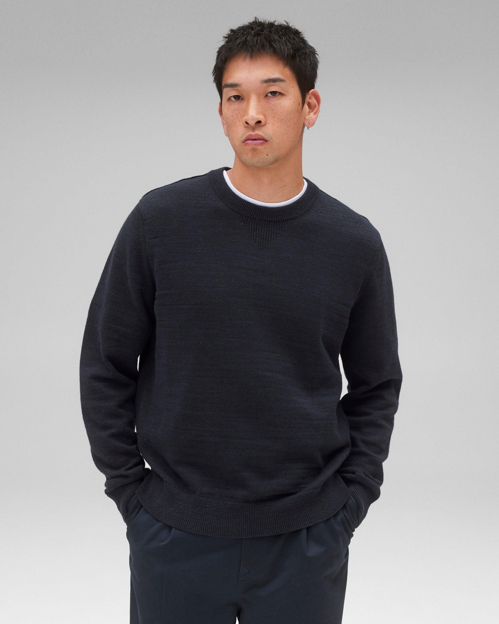 Cotton Slub Laurel Crewneck Male Product Image