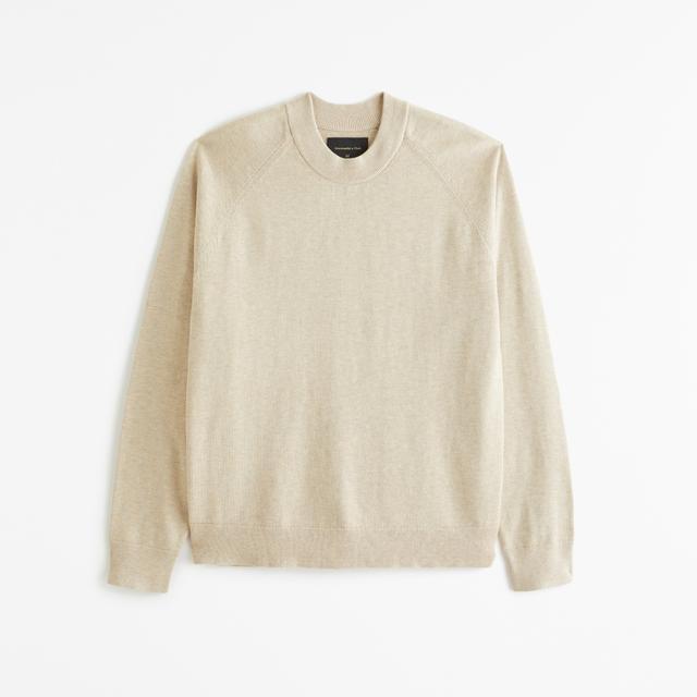 Pima Cotton Classic Stitch Crew Sweater Product Image