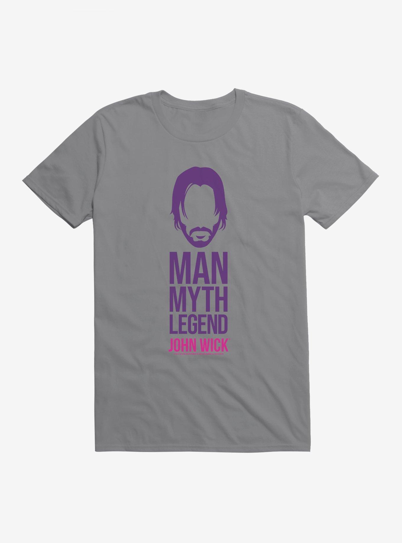 John Wick Man Myth Legend T-Shirt Product Image