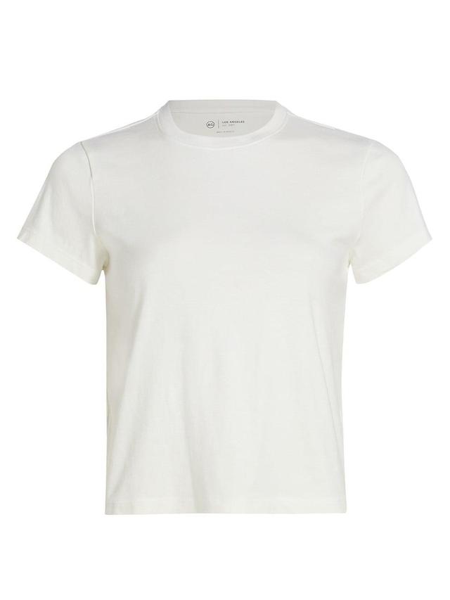 AG Sadie Crop Rib T-Shirt Product Image