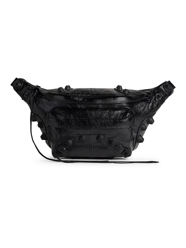 Balenciaga Le Cagole Men Medium Leather Belt Bag Product Image