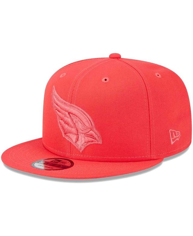 Mens New Era Red Arizona Cardinals Color Pack Brights 9FIFTY Snapback Hat Product Image