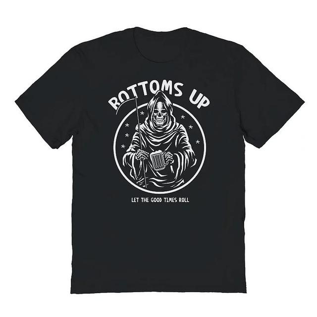 Mens Bottoms Up Halloween Graphic Tee Product Image