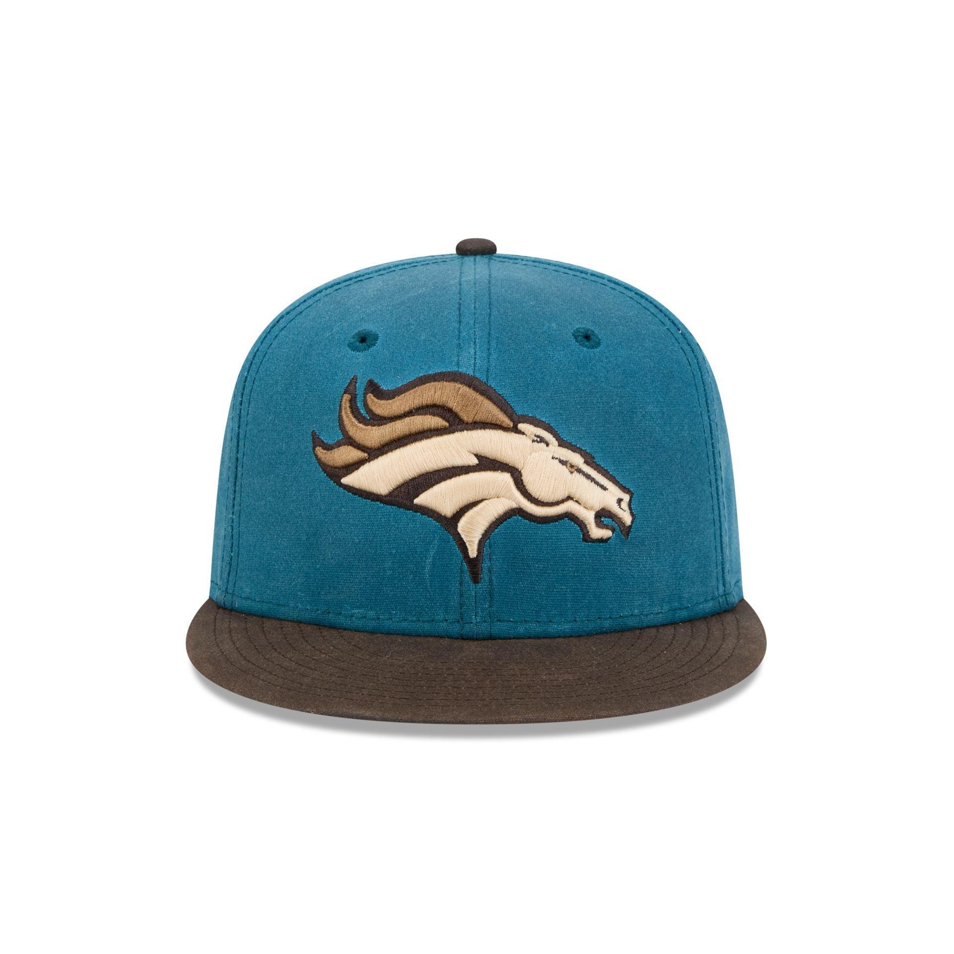 Denver Broncos Indigo 59FIFTY Fitted Hat Male Product Image