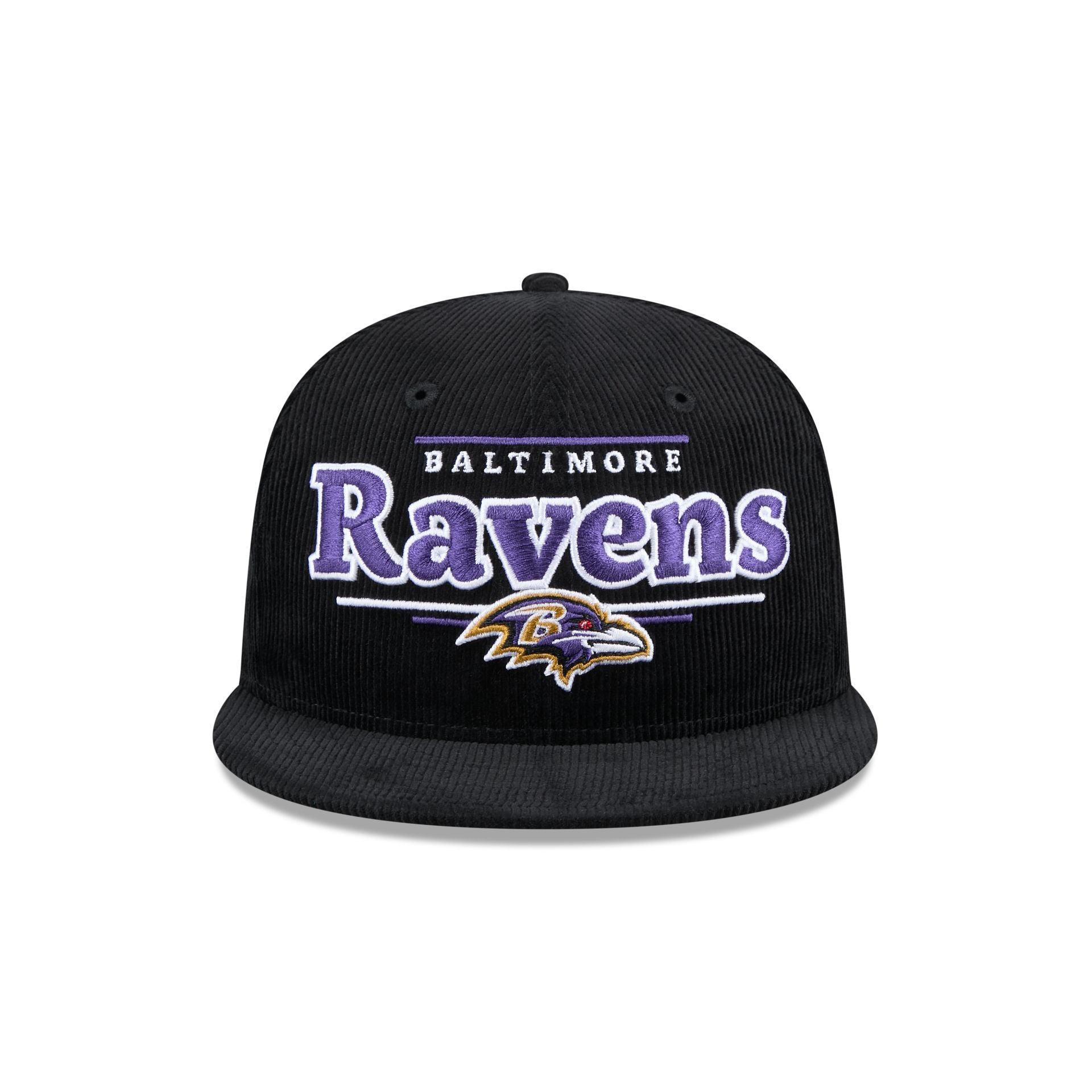 Baltimore Ravens Throwback Display 9FIFTY Snapback Hat Male Product Image