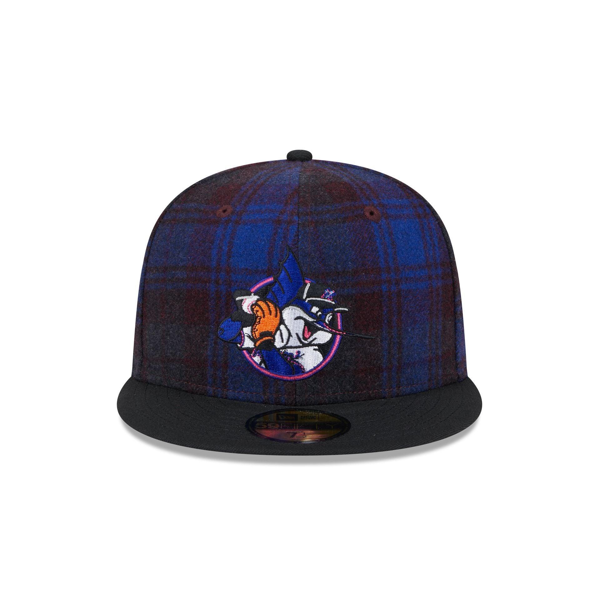 Miami Marlins Mascot Plaid 59FIFTY Fitted Hat Male Product Image