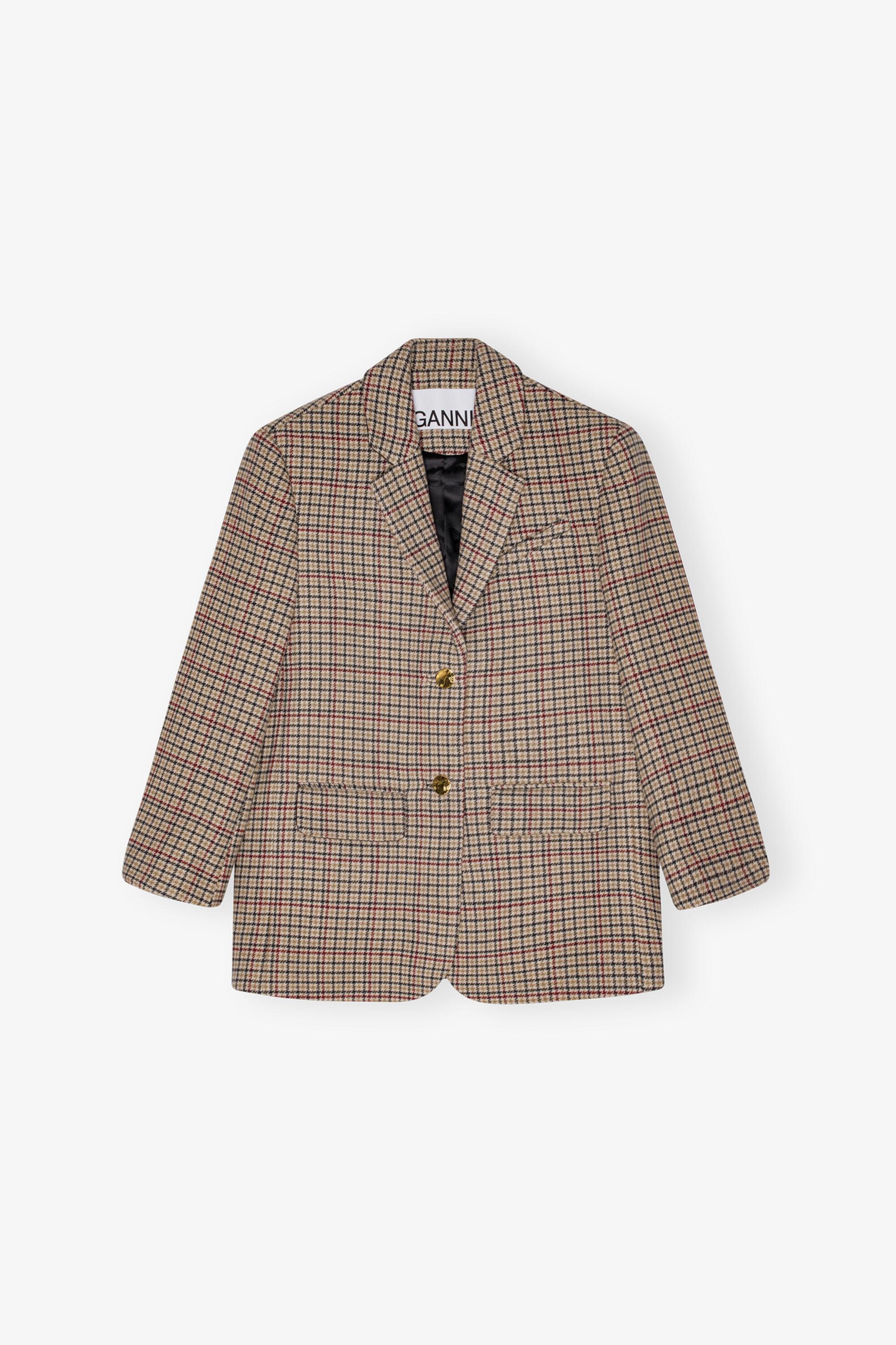 Check Boxy Blazer Product Image