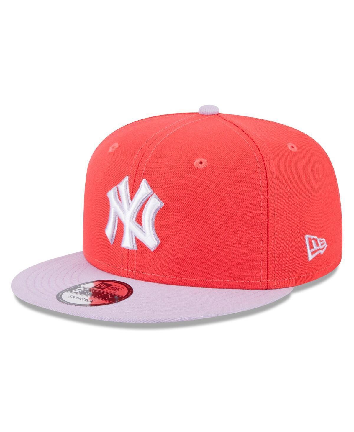 Mens New Era /Purple New York Yankees Spring Basic Two-Tone 9FIFTY Snapback Hat Product Image