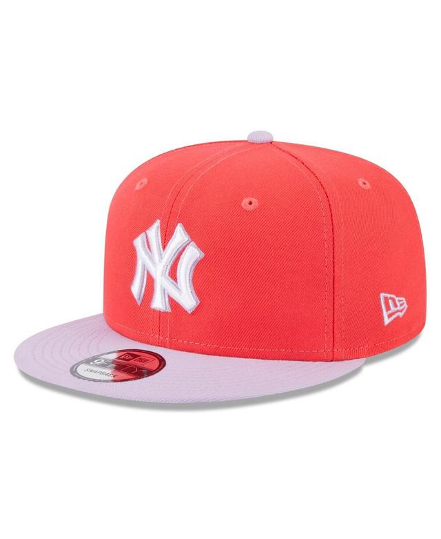 Mens New Era /Purple New York Yankees Spring Basic Two-Tone 9FIFTY Snapback Hat Product Image