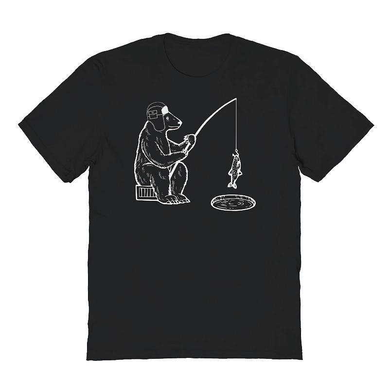 Mens Ice Fishing Graphic Tee Product Image