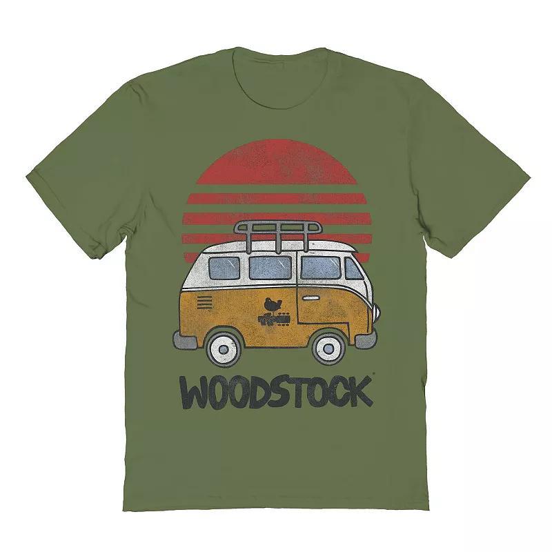 Mens Woodstock Bus Graphic Tee Product Image