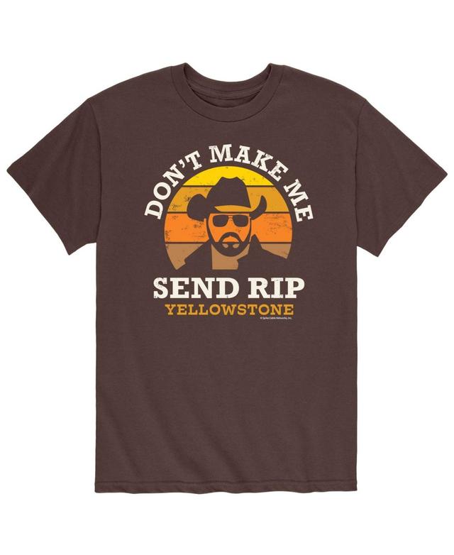 Mens Yellowstone Dont Make Me Send Rip T-shirt Product Image