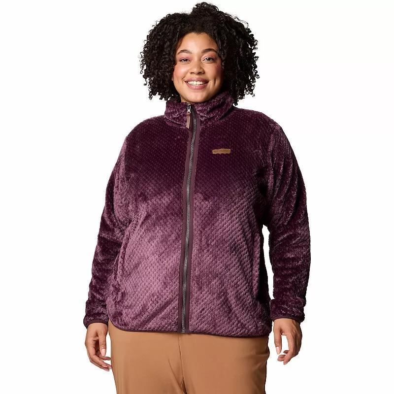 Plus Size Columbia Fireside Sherpa Fleece Jacket, Womens Product Image